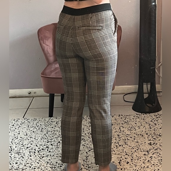 H&M Women's Grey and Black Trousers - Picture 3 of 3